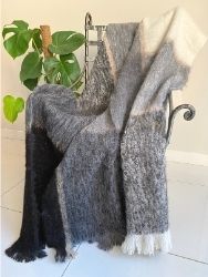 Brushed Australian Alpaca Throws