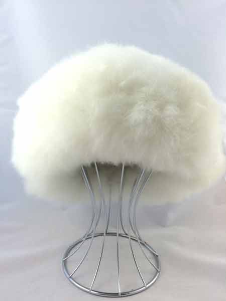 Fur Hat - White -1