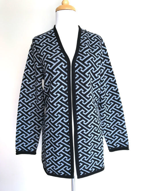 Madrid Jacquard Cardigan - 1