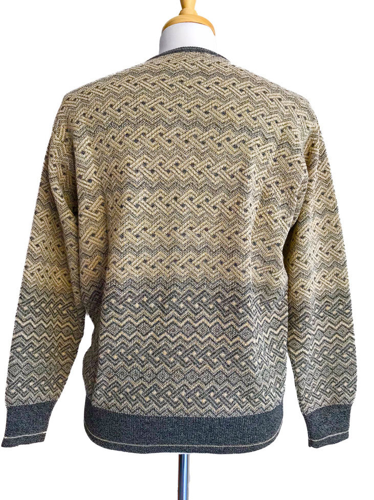 Basil V-Neck Sweater Light Naturals - 2