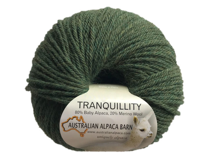 Tranquility Yarn -  Green Melange - 1