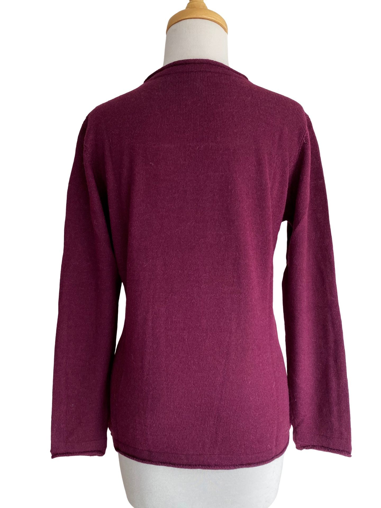 Briella Sweater Merlot - 2