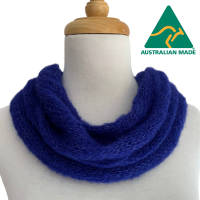 Melanie Divine Neckwarmer - Royal Blue - 1