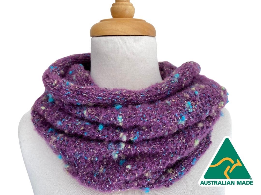 Christine Indulge Neckwarmer - Amethyst - 1