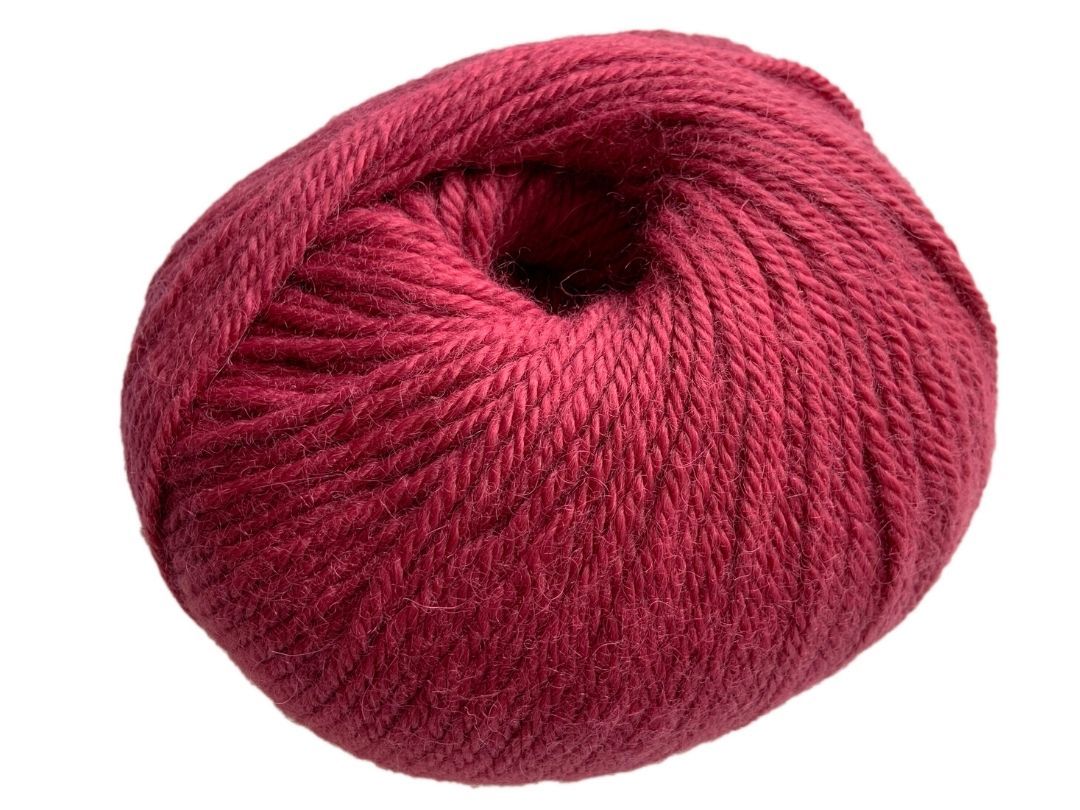 100% Baby Alpaca - Claret - 1