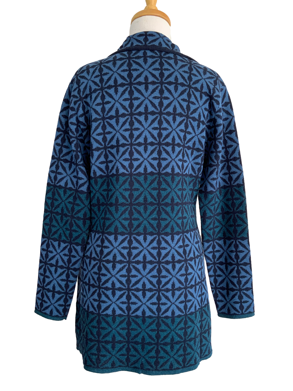 Fractal Coat Cardigan - 2