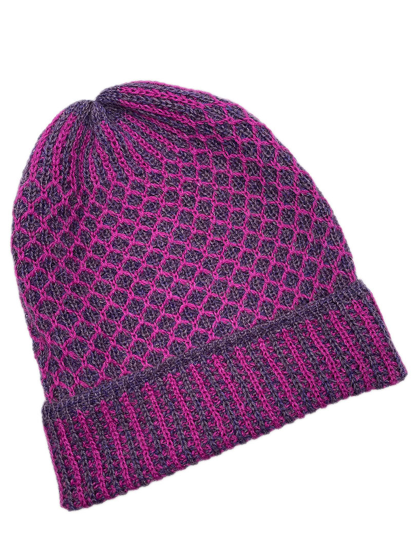 Nogal Beanie Grape / Magenta - 1