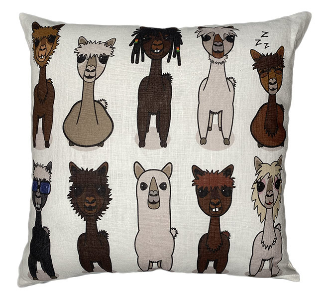 Alpaca 2 Sided Cushion - 1