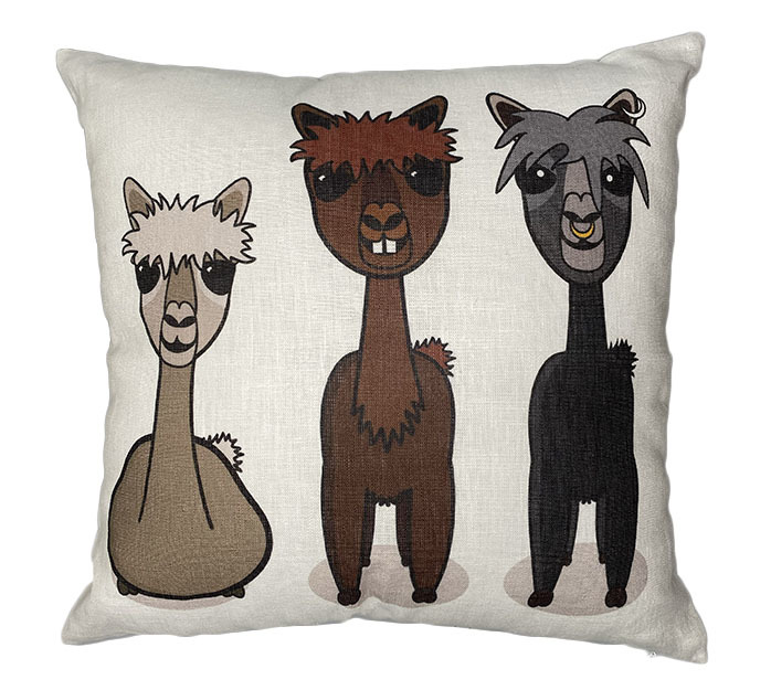 Alpaca 2 Sided Cushion - 2