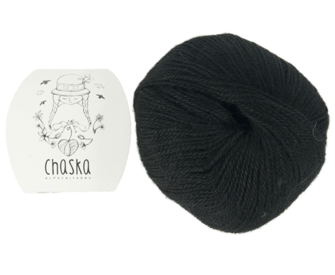 Chaska 4ply - Black - 1