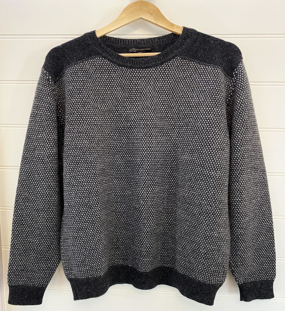Pique Sweater - Charcoal/Sliver - 1