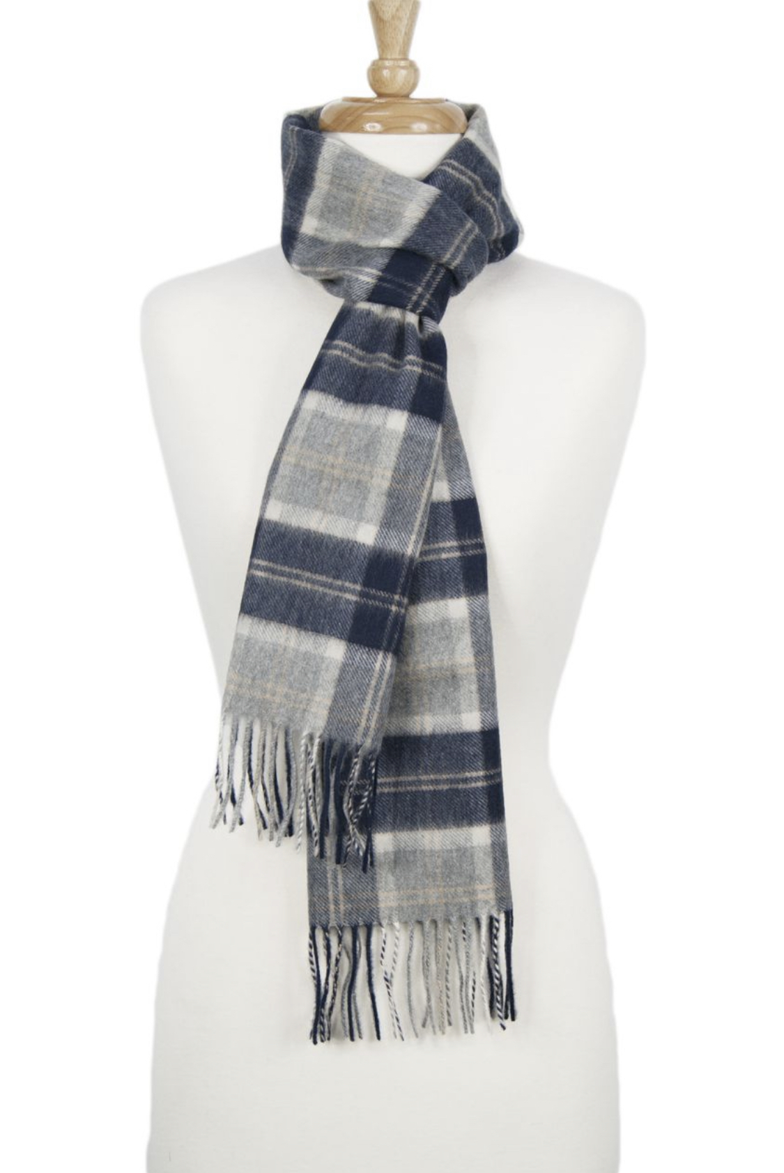 Cashmere Silver Bannockbane Scarf - 1