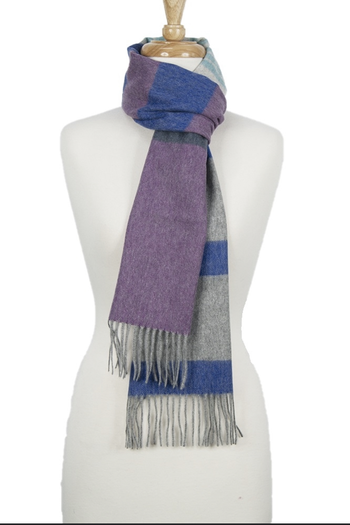 Cashmere Blue Scarf - 1