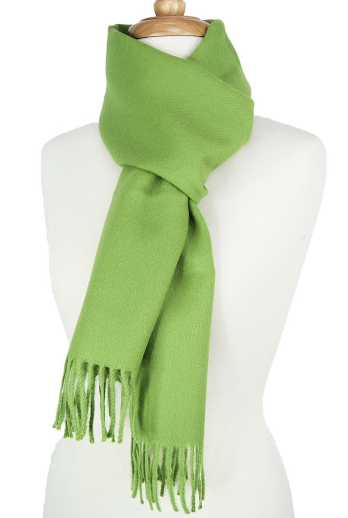 Alpaca Classic Scarf - Pistachio - 1