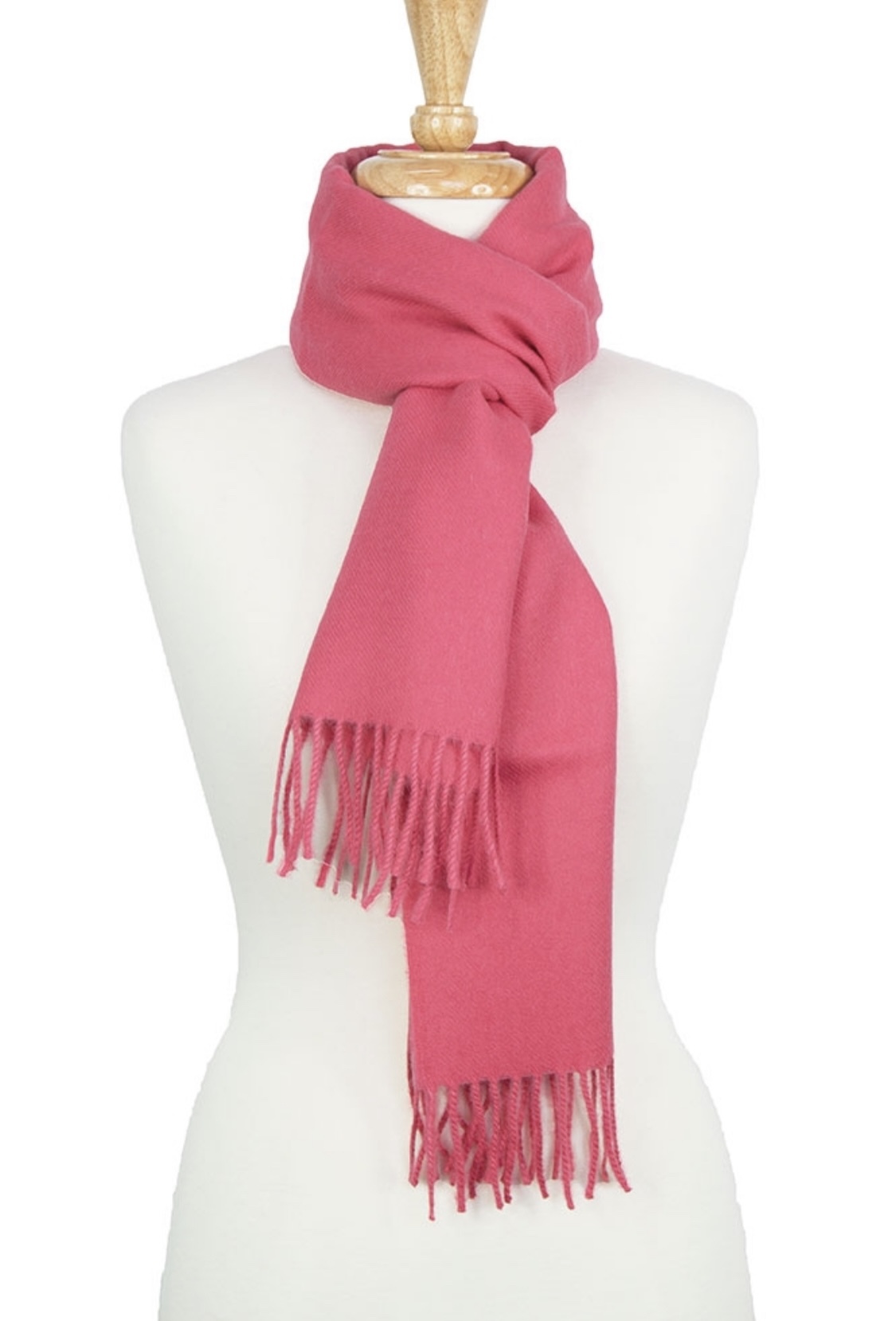 Alpaca Classic Scarf - Rose - 1