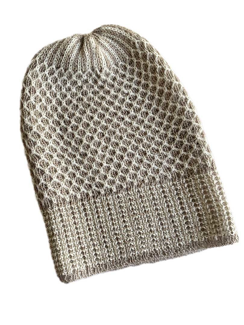 NEW - Nogal Beanie Fawn/Cream - 2