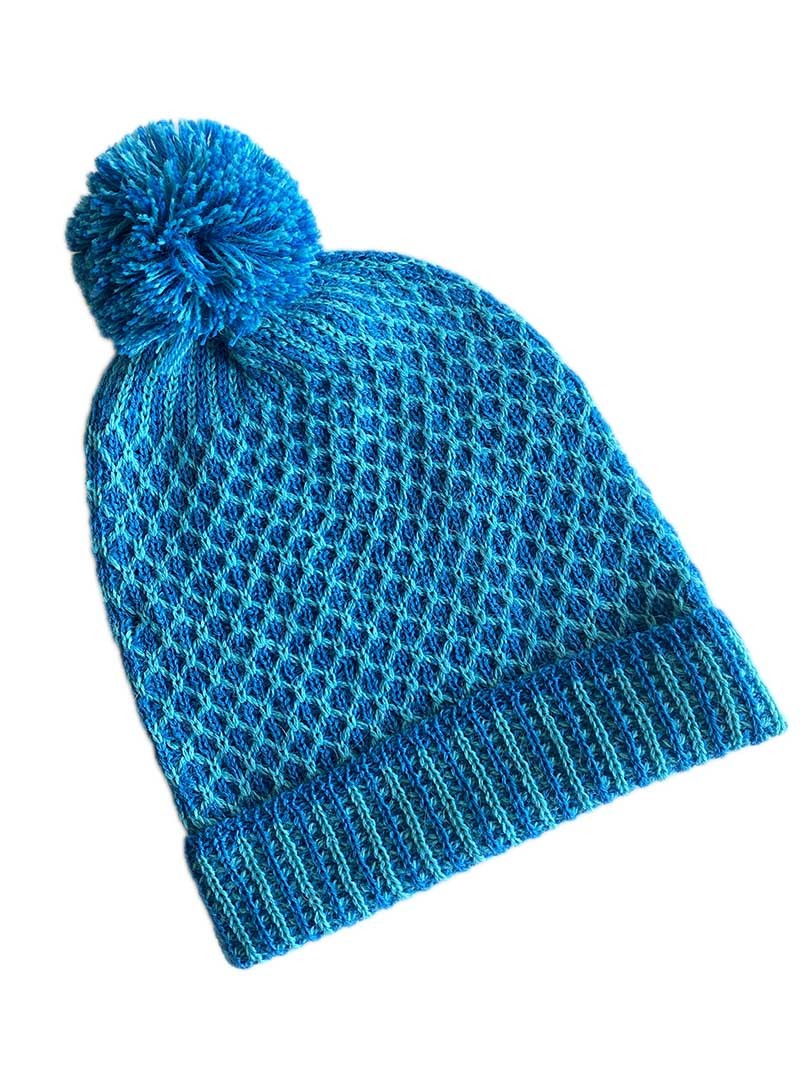 NEW - Nogal PomPom Beanie Aqua/Blue - 1