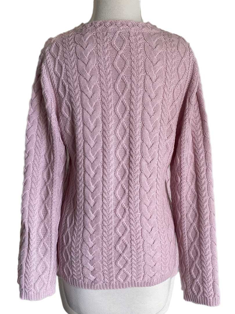 NEW - Fieke Cable Sweater - Pink - 2