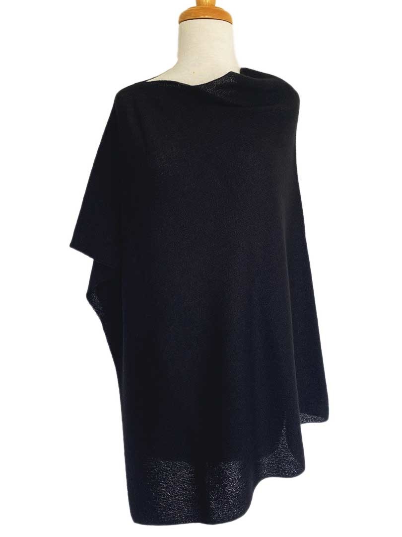 NEW - Sorpresa II Poncho - Black - 1