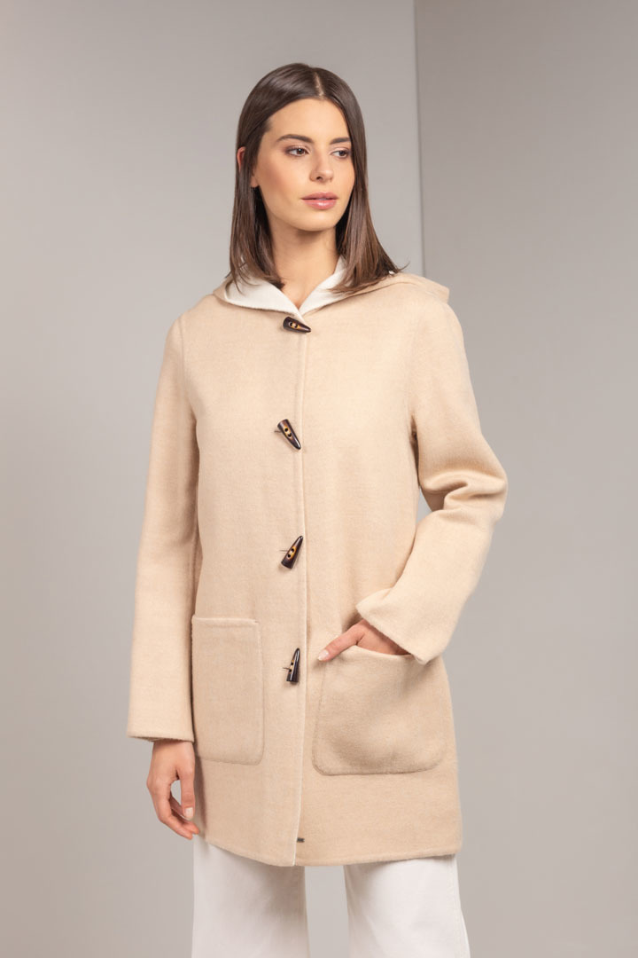 NEW - ANASTASIA COAT BABY ALPACA & WOOL - NOMAD - 1