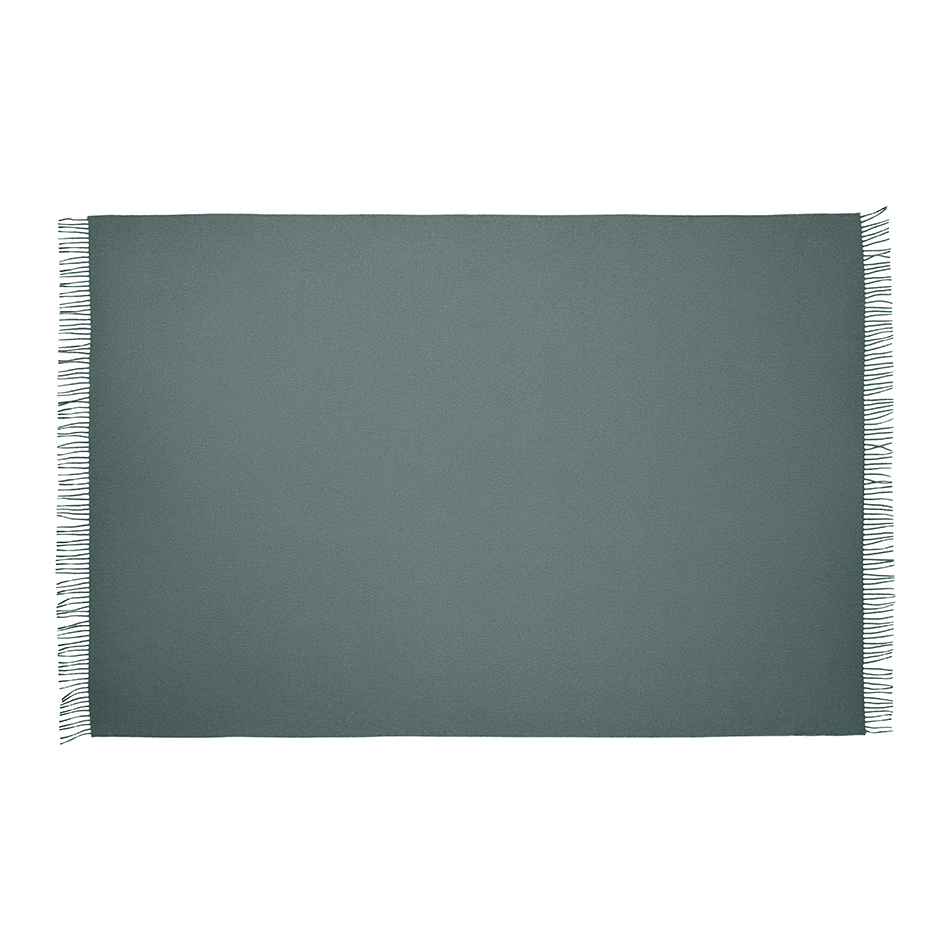 100% Baby Alpaca Amanda Throw - Sea - 2