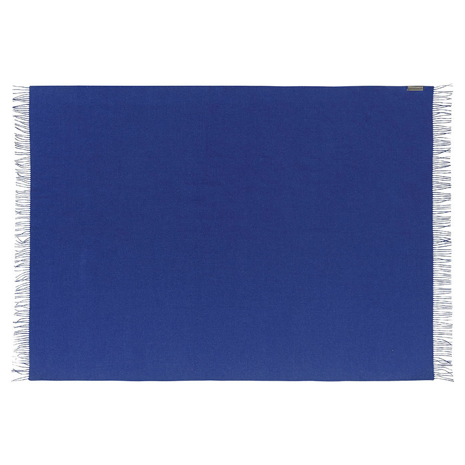 100% Baby Alpaca Amanda Throw - Blue - 2