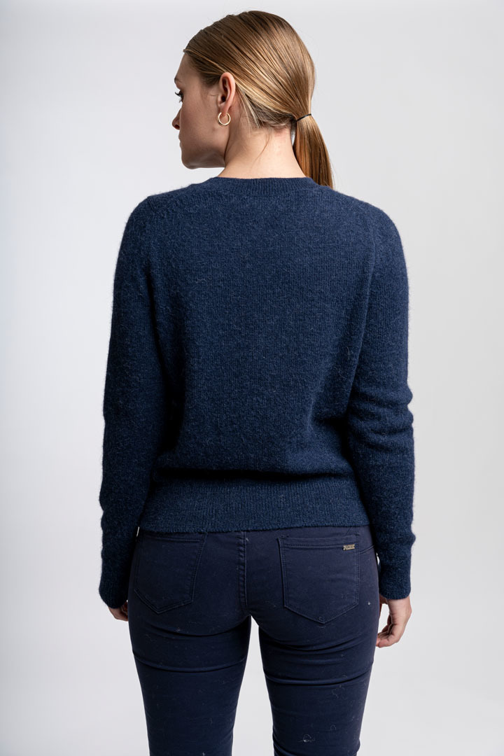 Classic Sweater - Navy Blue - 3