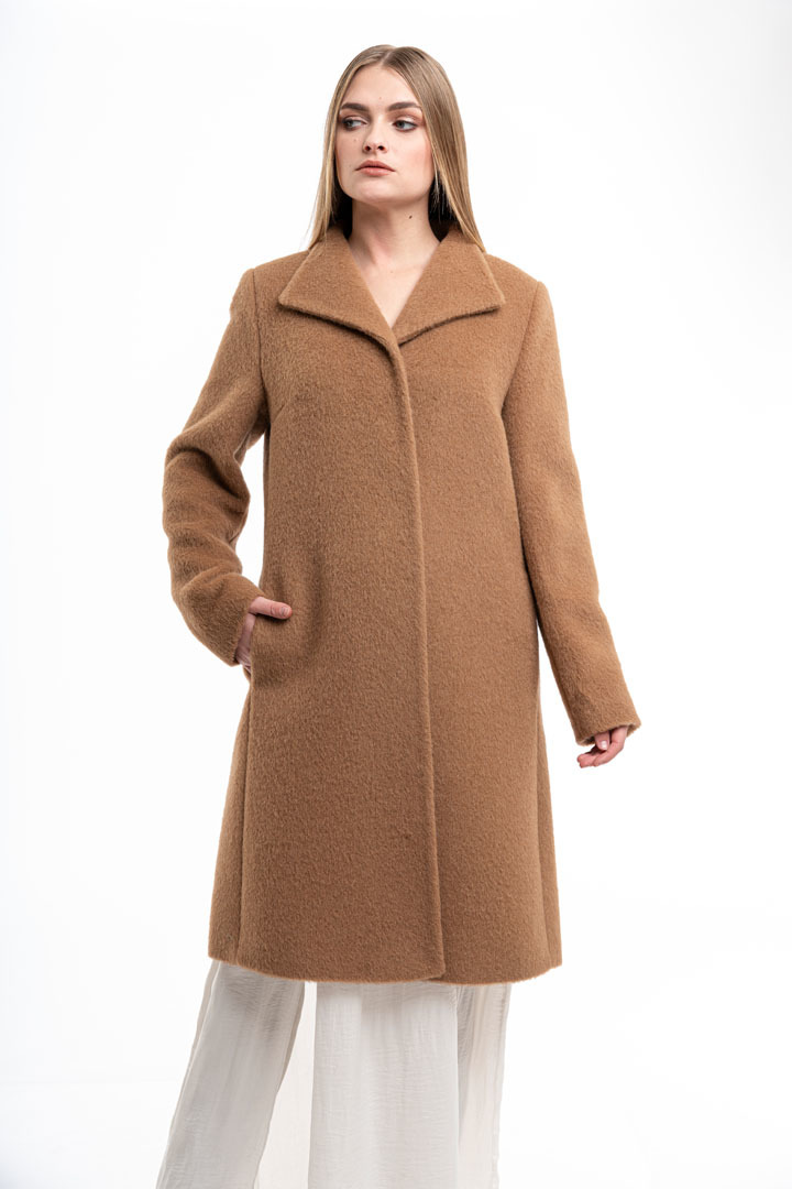 Short Classic Coat - Cinnamon - 2