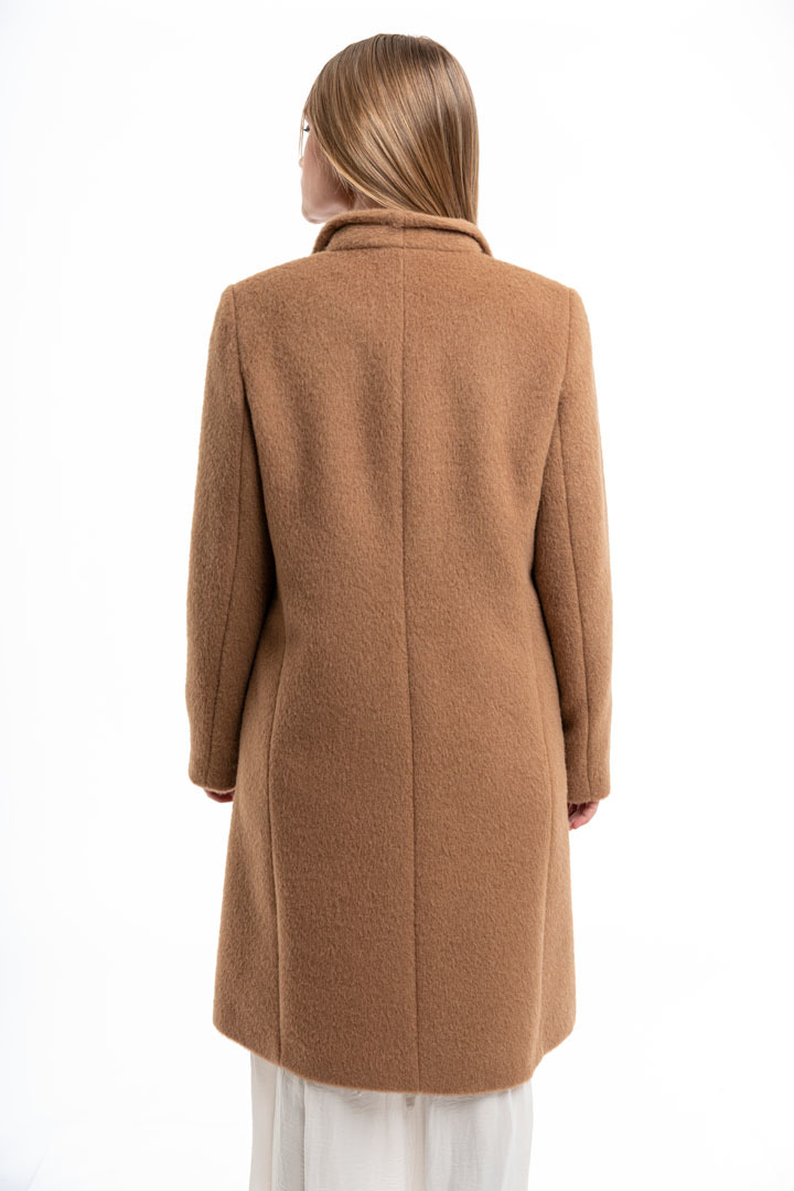 Short Classic Coat - Cinnamon - 3