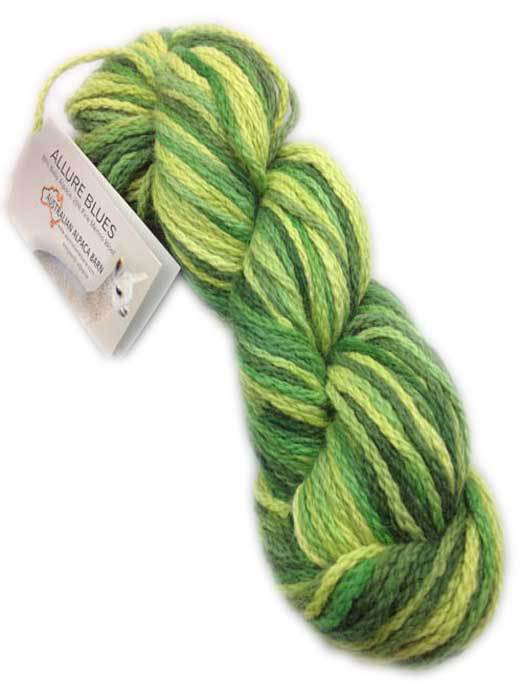 Allure Hand Painted Yarn - Greens 336 - 1