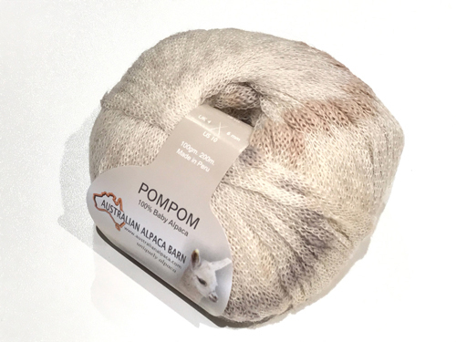 PomPom Yarn - White - 1