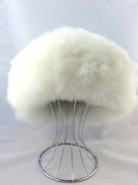 Fur Hat - White - 1