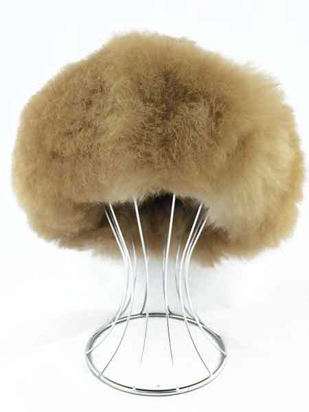 Fur Hat - Taupe - 1
