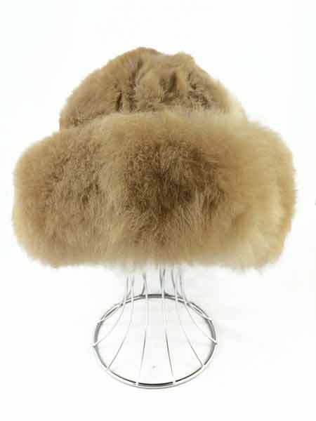 Fur Hat - Taupe - 2