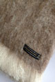 Alpaca Brushed Natural Knee Rug  Pumice - 1