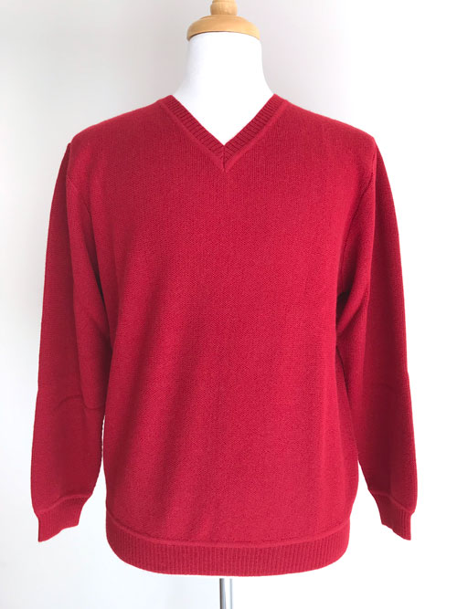 AUSTRALIAN ALPACA BARN - Land Sweater - Red