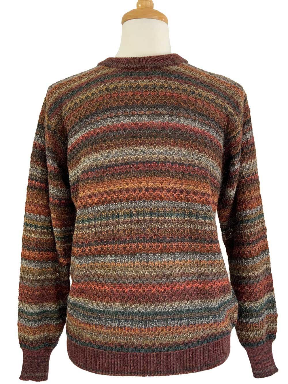 John Crew Neck Sweater - Rust -1