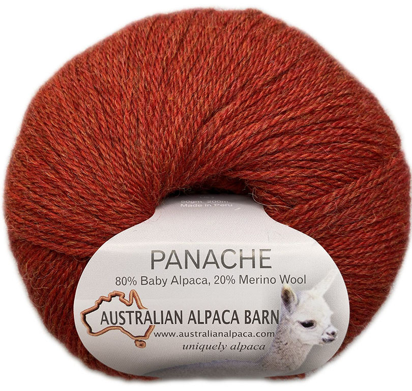 Panache Yarn - Red Melange -1