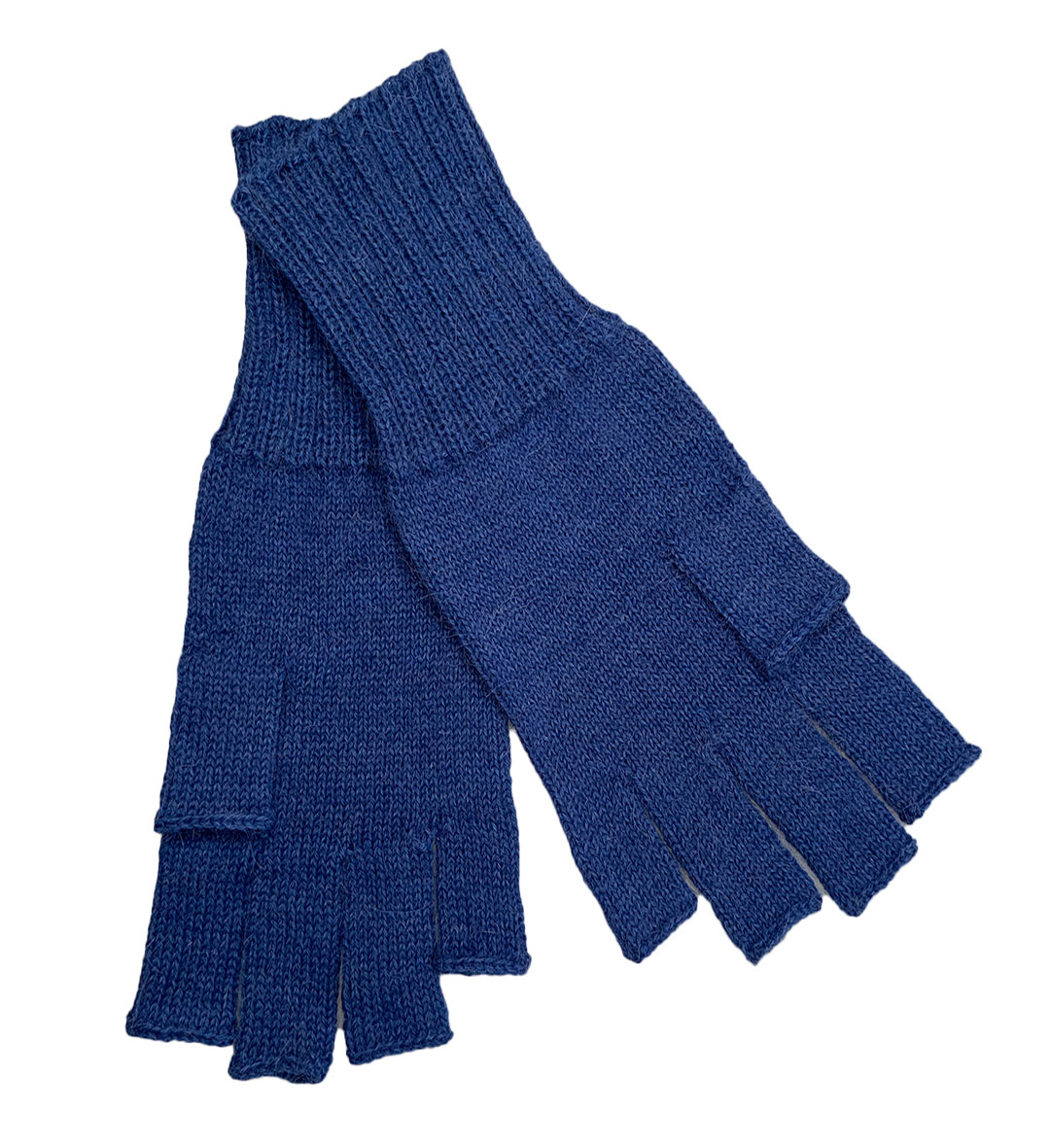 AUSTRALIAN ALPACA BARN Charlie Fingerless Gloves Marine