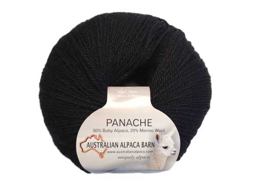 Panache Yarn - Black 500 -1