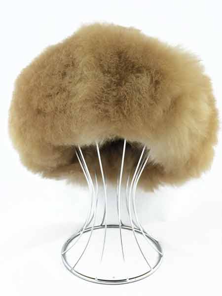 Fur Hat - Taupe -1