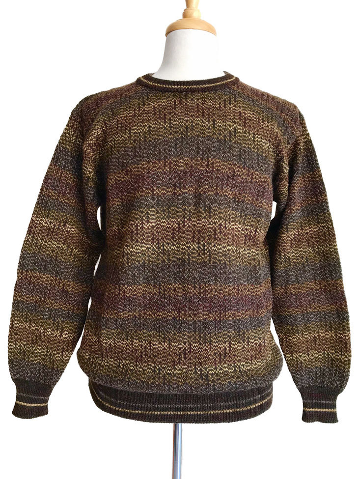 Luigi Crew Sweater Browns - 1