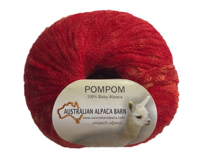 PomPom Yarn - Reds - 2