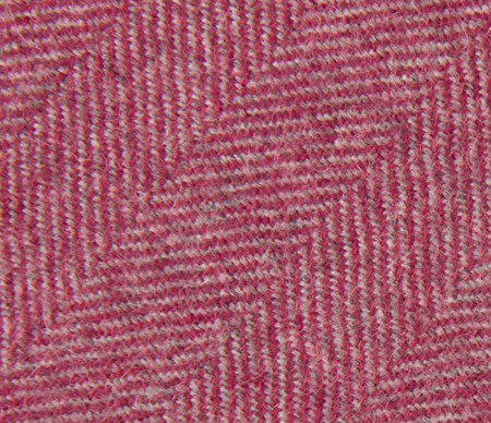 Herringbone Scarf - Cerise - 2