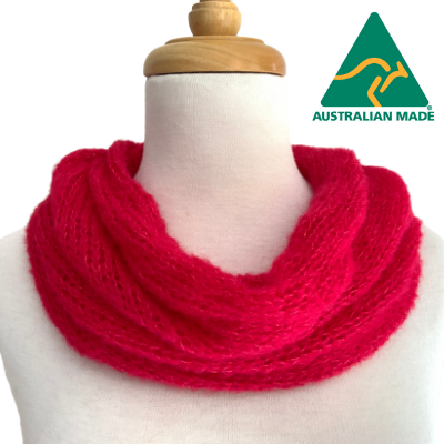 Melanie Divine Neckwarmer - Scarlet - 1