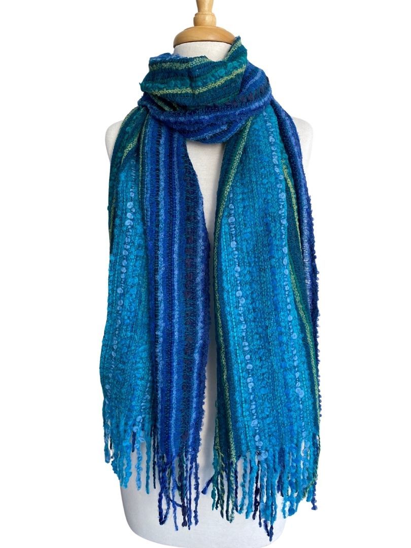 Textured Zoila Shawl - Spring - 2