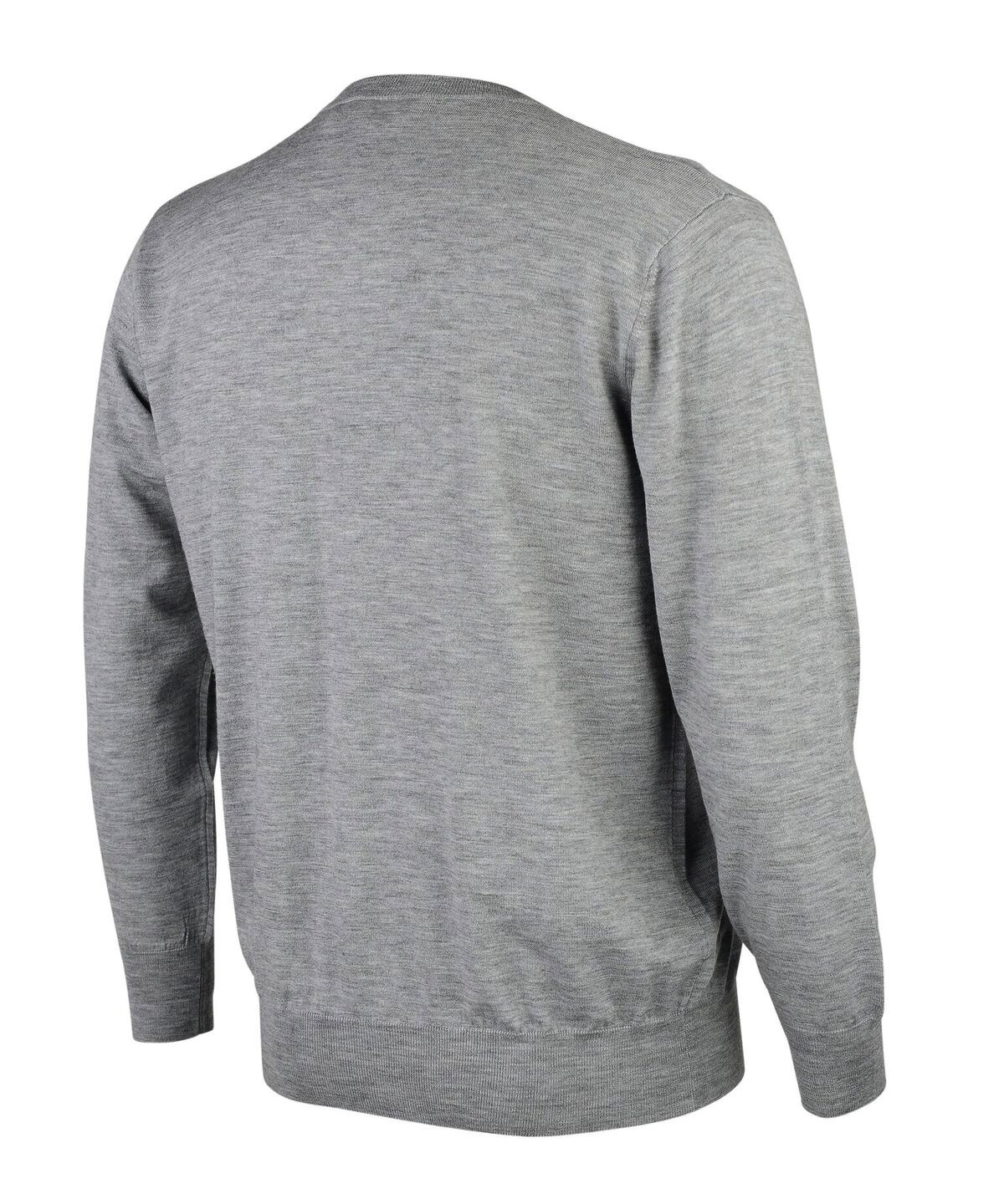 Sydney Alpaca V-Neck Sweater - Light Grey - 2