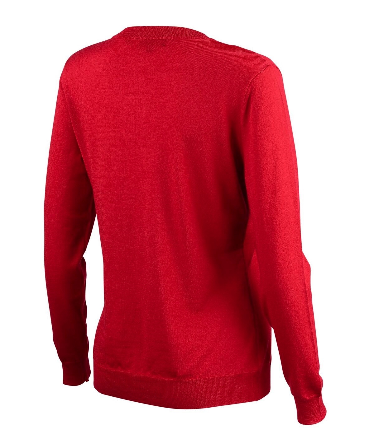 Leura V-Neck Sweater - Red - 2