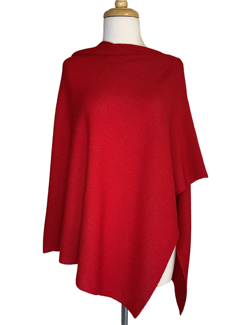Sorpresa Poncho - Red - 1