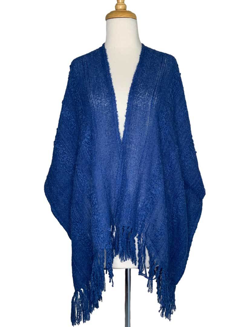 Edith Cape/Shrug Blue - 1